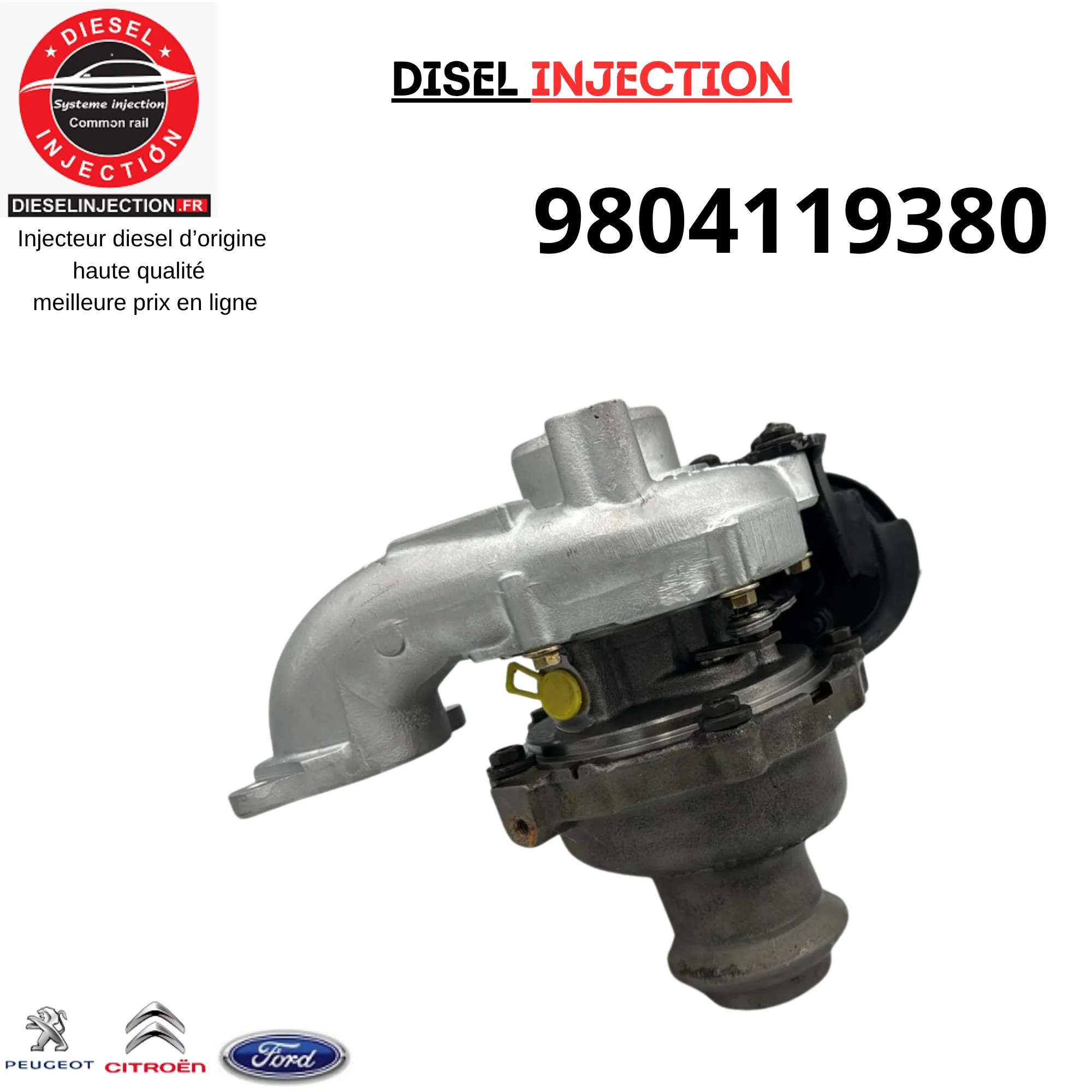 Turbo charger 9804119380 Peugeot 1.6HDI9804119380