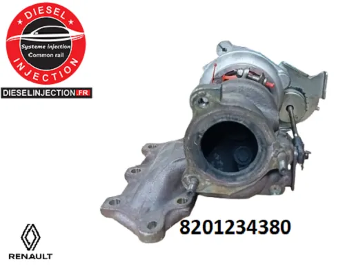 8201234380 Turbo pour Renault Clio 0,9TCE49373-04000, 49373-04001, 49373-04002, 49373-04003