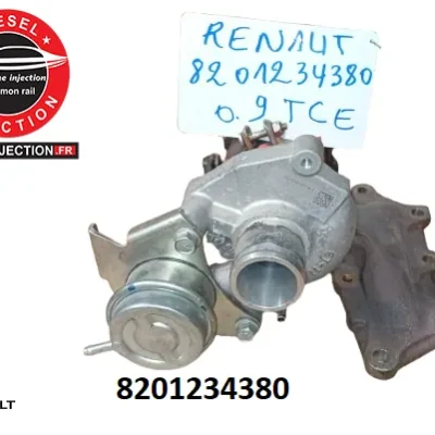 8201234380 Turbo pour Renault Clio 0,9TCE49373-04000, 49373-04001, 49373-04002, 49373-04003
