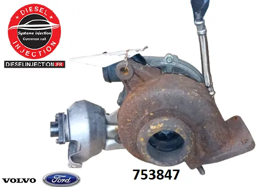 753847 Turbo pour Ford Volvo 2.0 TDCi728768-0004, 728768-0005, 753768-4, 753847-0002