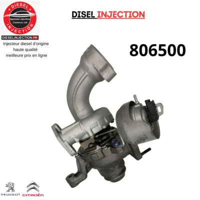Turbo charger 806500 806500-5002S PEUGEOT 407 Sedan 2.0 HDi 120kW9674962080 806500-0001