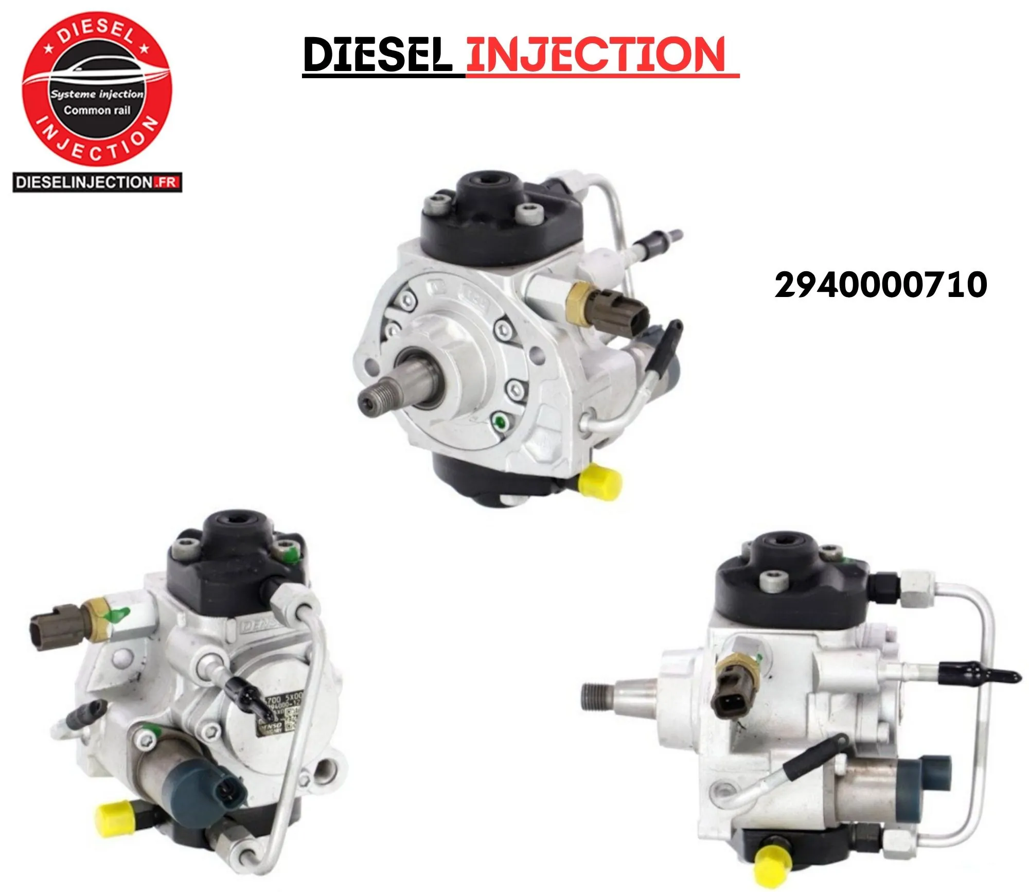 Pompe à Haute Pression Rail commun DENSO 294000-0710 TOYOTA294000-0710
