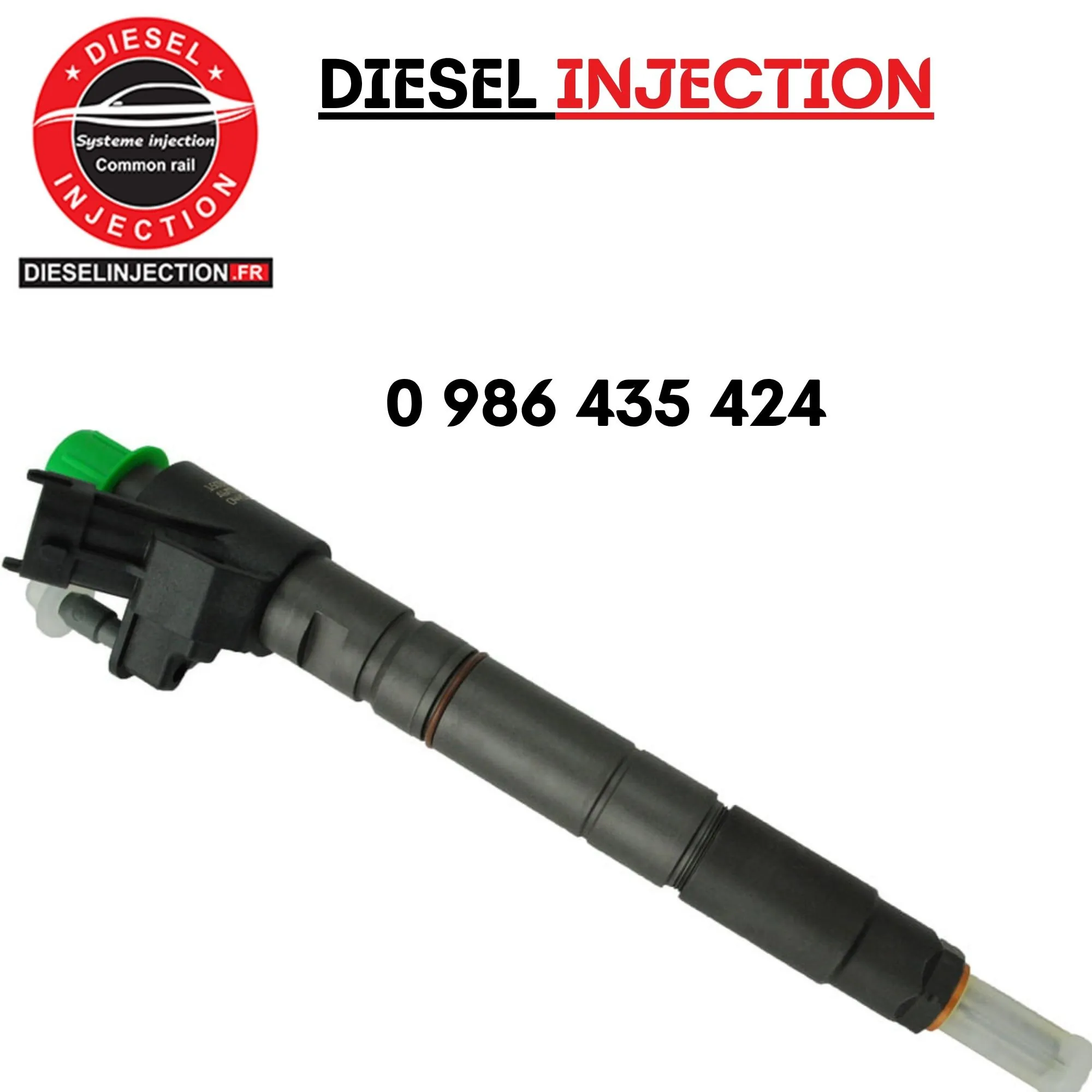 Injecteur Common Rail BOSCH PIEZO 0445116045 (0986435424)