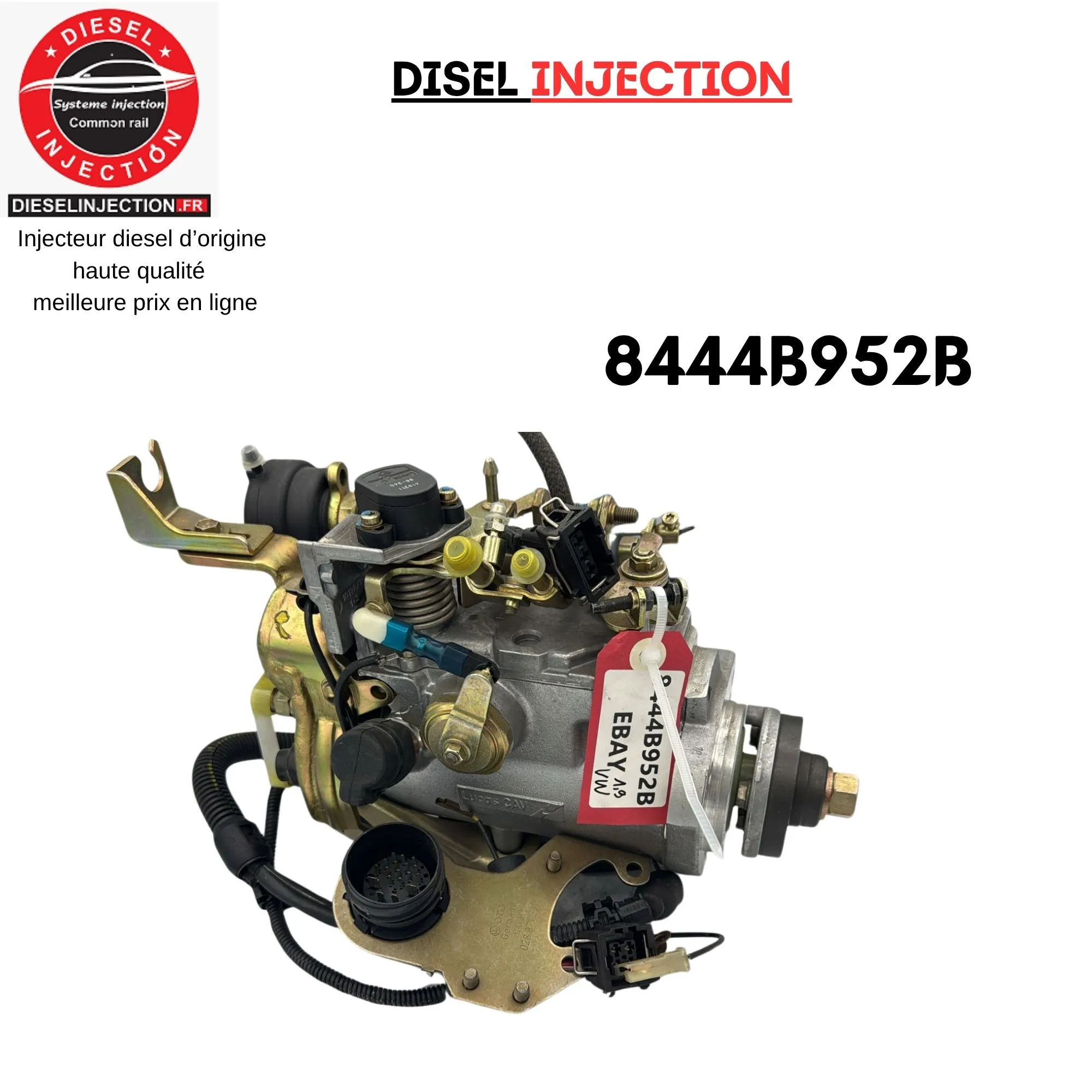 Pompe à injection 8444B952B équivalente Delphi DPC 1.9 L8444B952B