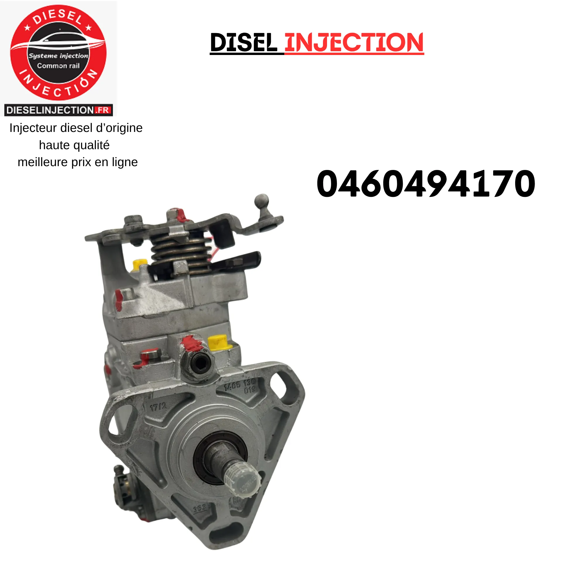 Pompe à injection 0460494170 Équivalent Bosch Fiat Regata1.70460494170