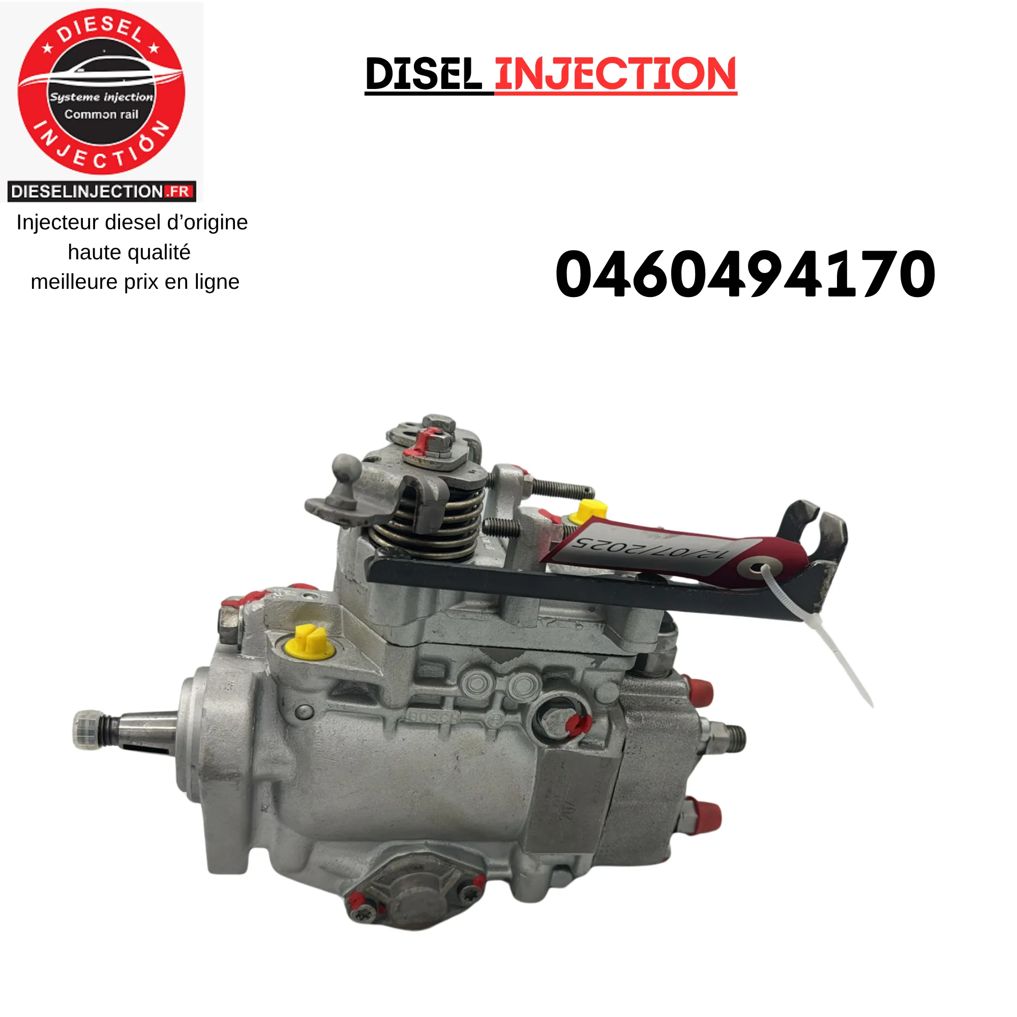 Pompe à injection 0460494170 Équivalent Bosch Fiat Regata1.70460494170