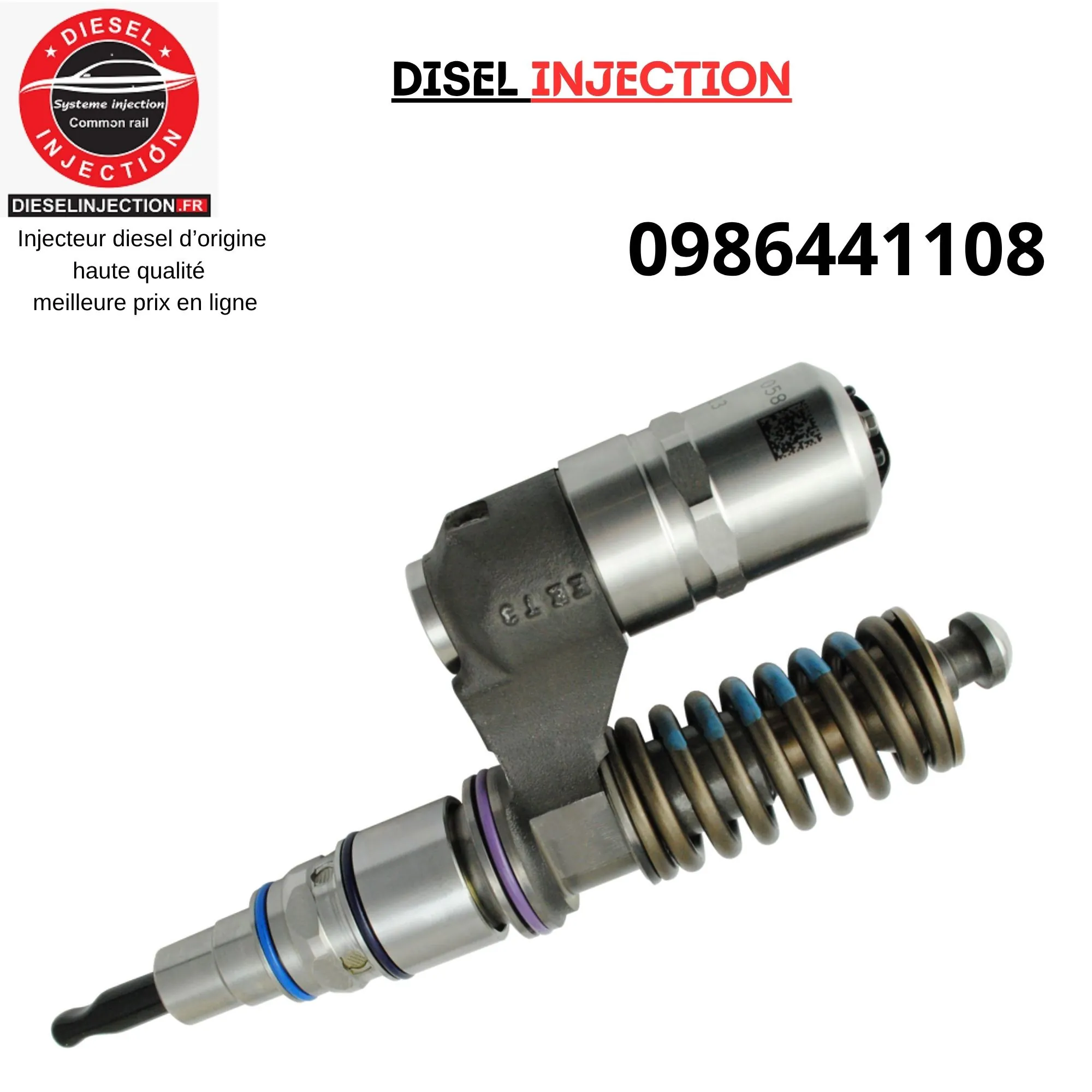Injecteur pompe 0986441108 excange -SCA1455861-SCA15297510986441108 -SCA1455861-SCA1529751