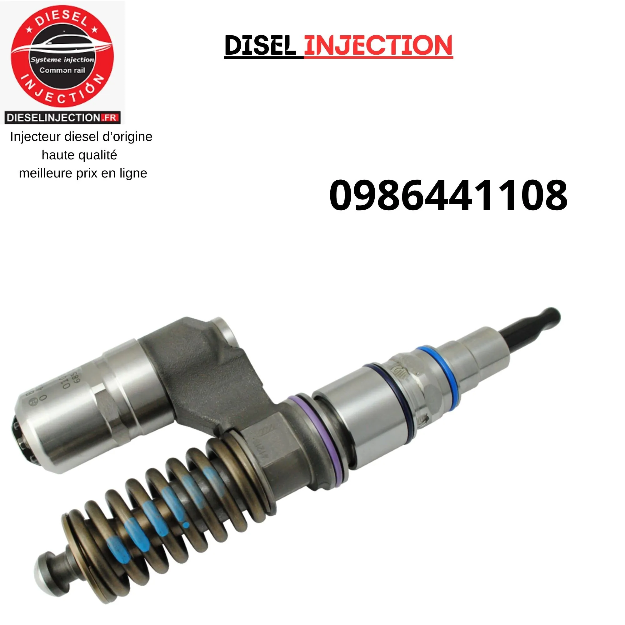 Injecteur pompe 0986441108 excange -SCA1455861-SCA15297510986441108 -SCA1455861-SCA1529751