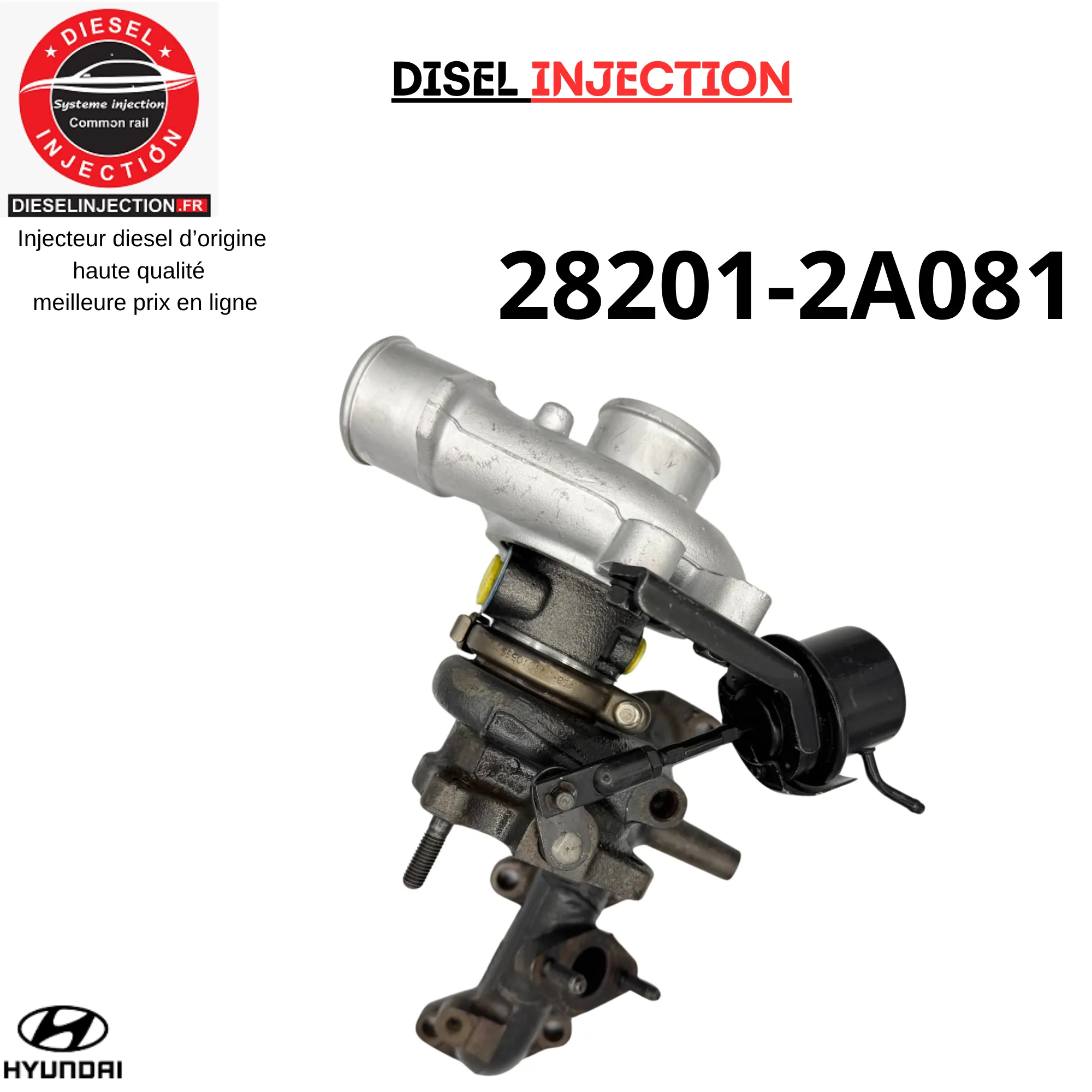 Turbo charger 28201-2A081 Hyundai i20 / Kia Rio 1.1 CRDI 75 hp49173-2810 28201-2A081 003002004446R