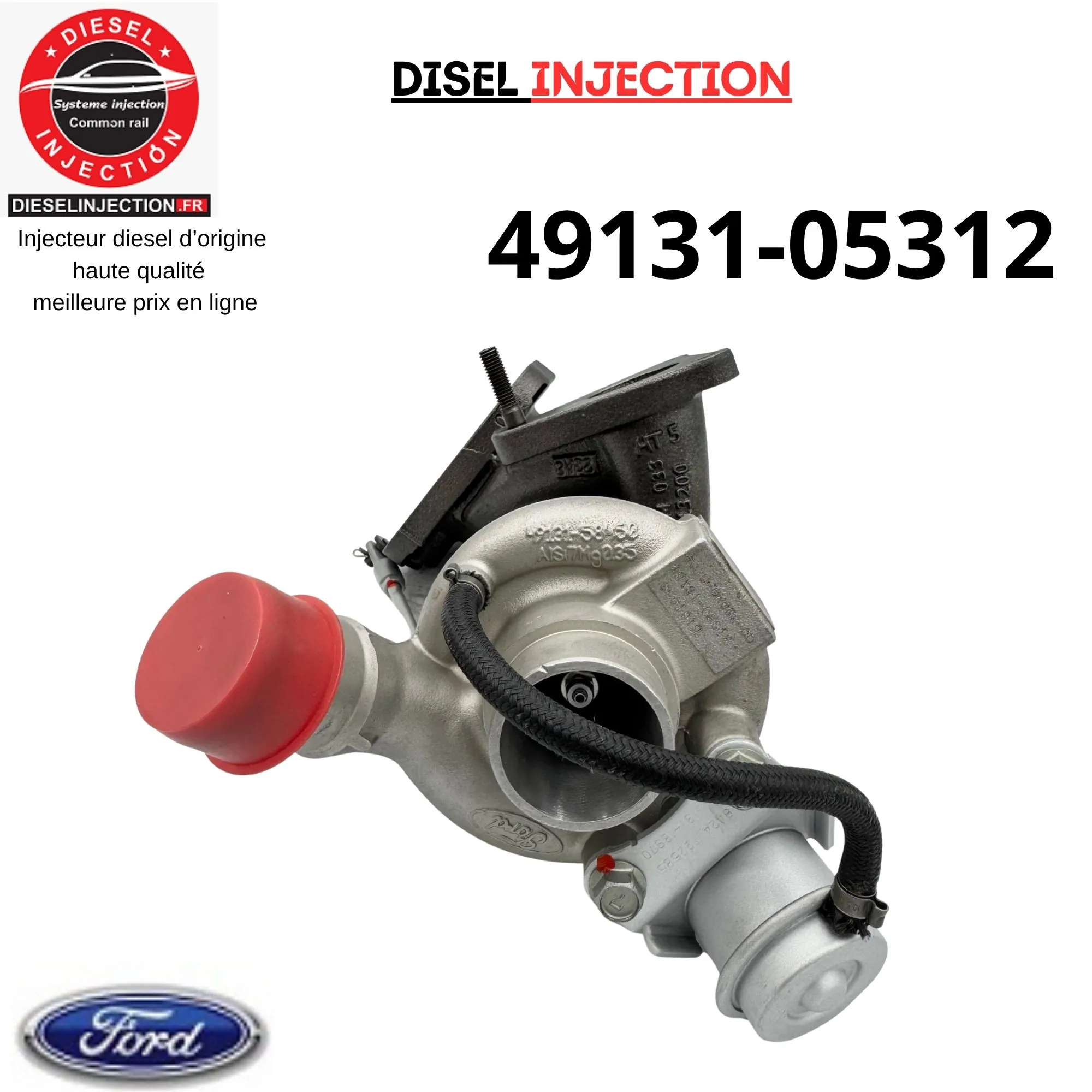 Turbo compresseur MITSUBISHI 49131-05312 Ford Transit VI 2.2 TDCi4913105312 49131-05313 1449556