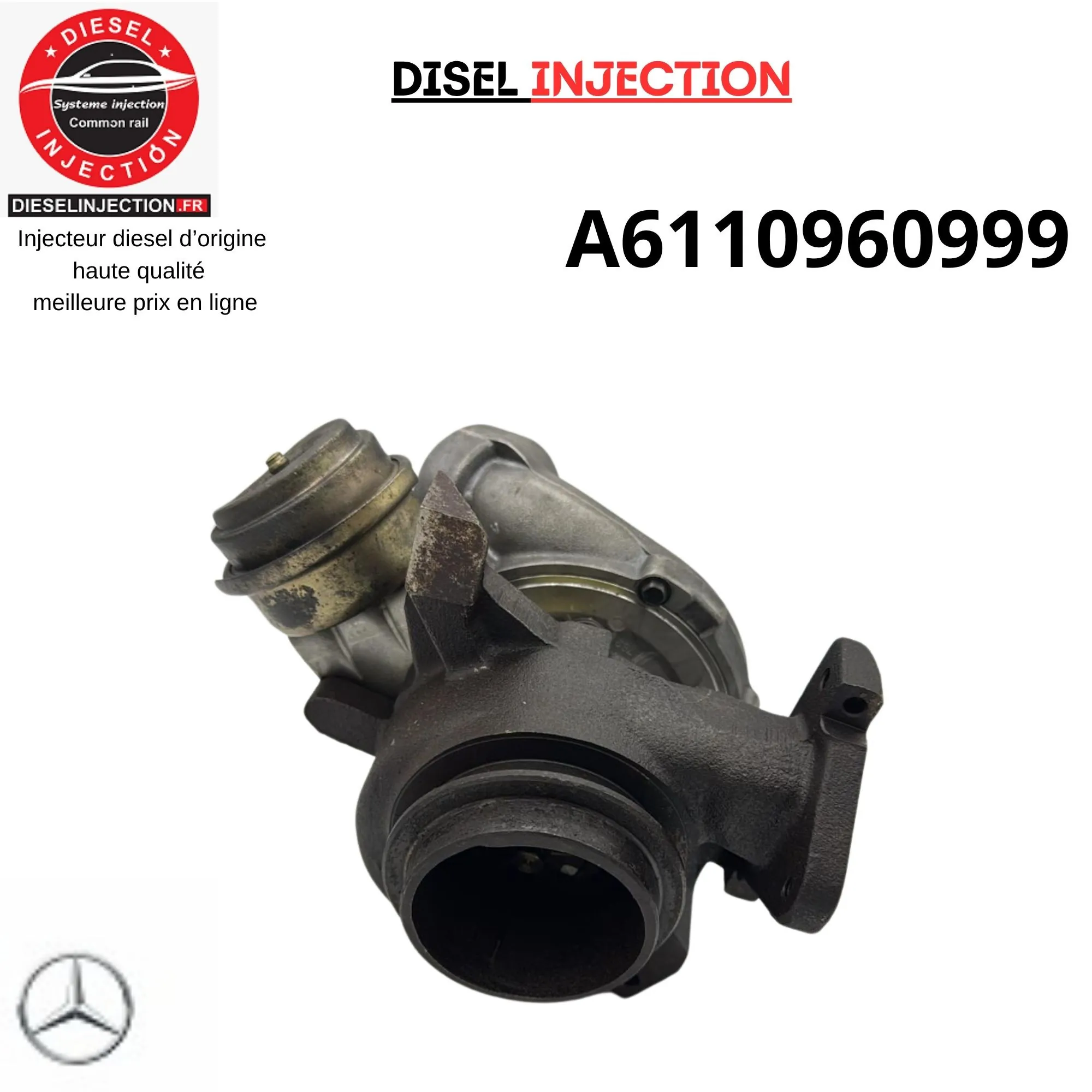 Turbo charger A6110960999 711006-5003S Mercedes C220 CDI 143 cvA6110960999 711006-5003S