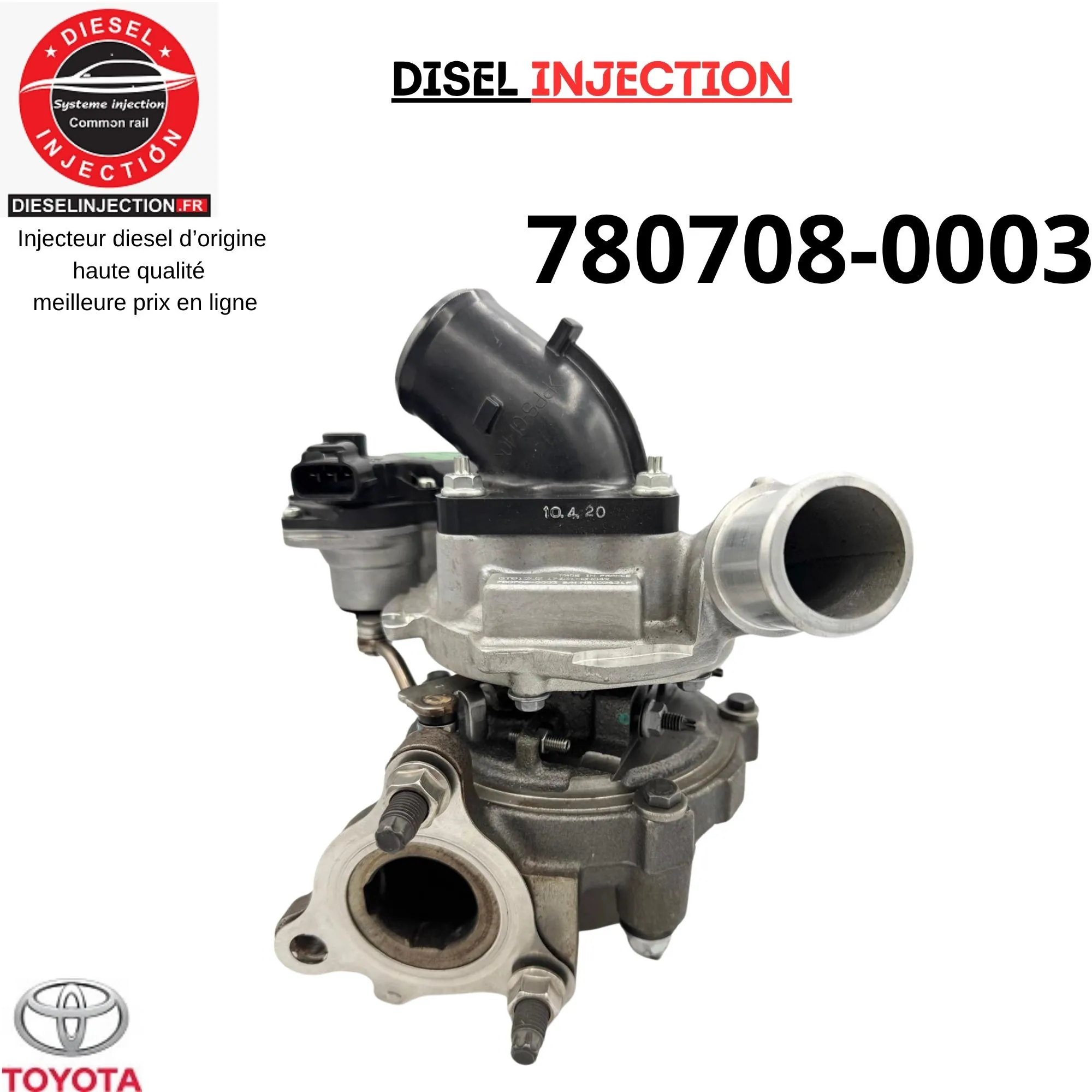 Turbo charger 780708-0003 Toyota Subaru 1.4 D 90cv neuf780708-0003