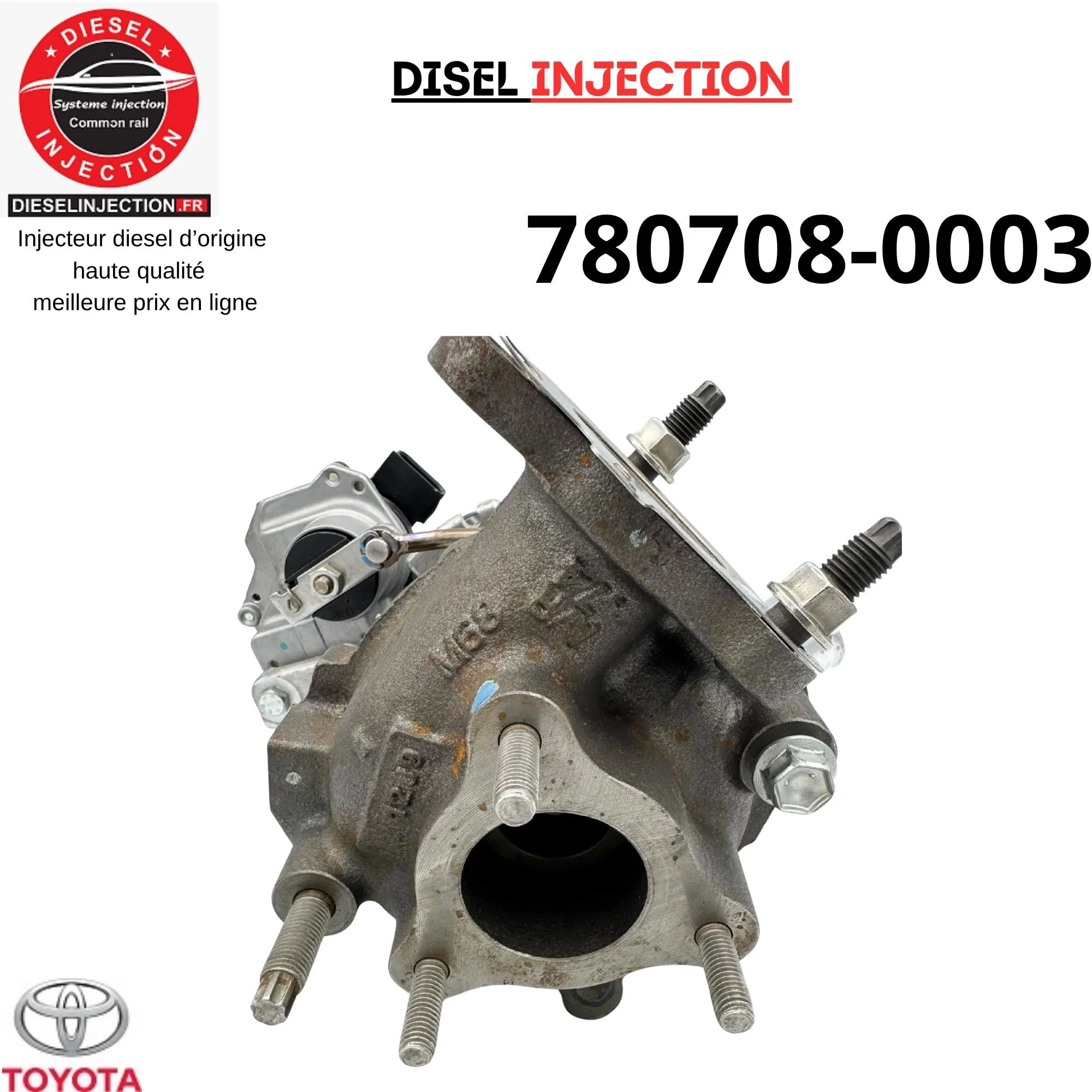 Turbo charger 780708-0003 Toyota Subaru 1.4 D 90cv neuf780708-0003