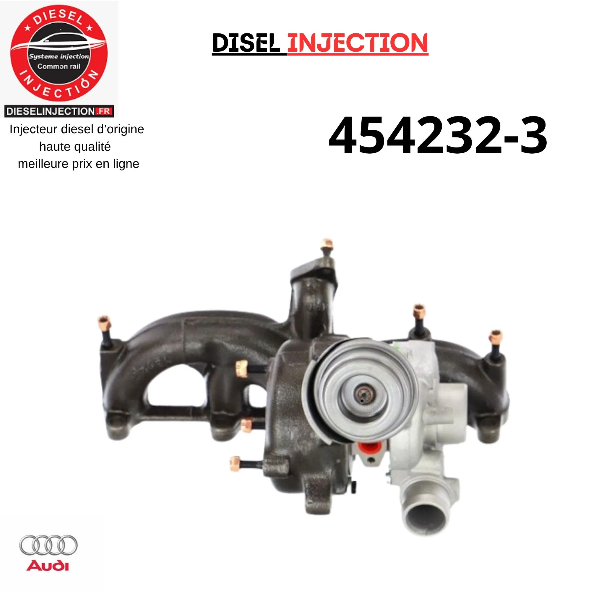 Turbo chartger 454232-3 AUDI A3 (8L1) 1.9 TDI 100 cv 768329-5003S454232-3 768329-5003S 038253019AV