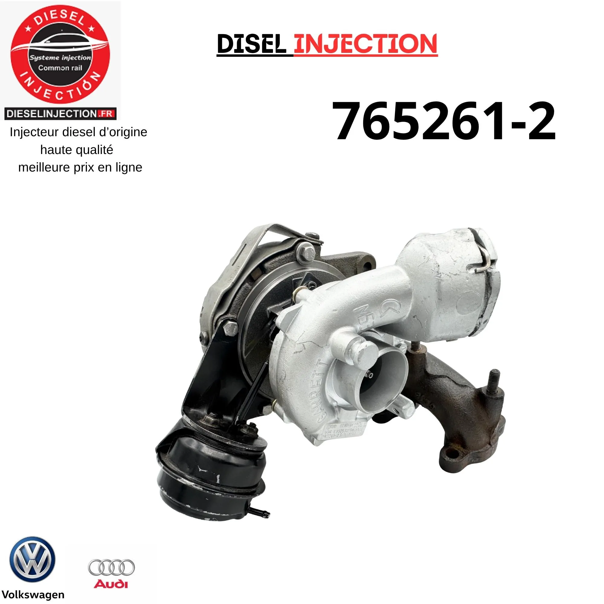 Turbo charger 765261-2 VOLKSWAGEN AUDI SEAT SKODA 2.0 TDI 765261-5007S765261-2 765261-5007S 03G253019LV
