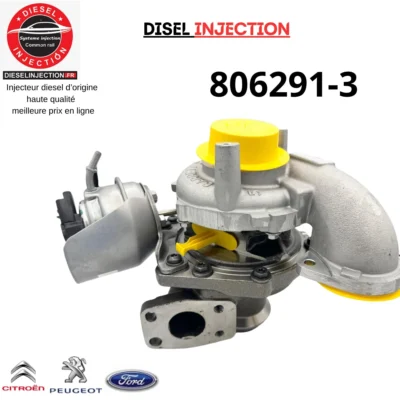 Turbo charger 806291-3 VOLVO V70 3 1.6 D2 114 CV 806291-5001S neuf806291-3 806291-5001S 8062915001S REAV6J6K682AA