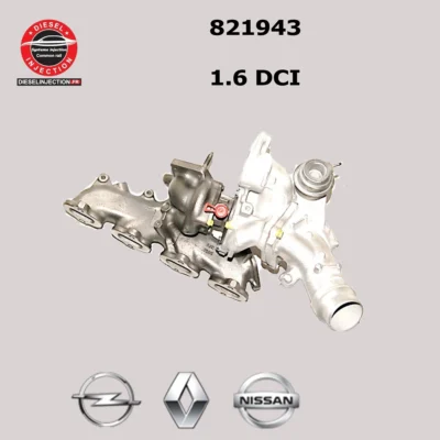 Turbo 821943 1.6 DCI MJT CDTI 120-145 CV821943 8219433 GT1236S 144107692RB