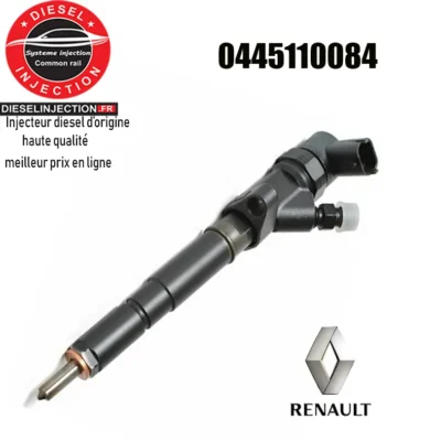 Injecteur bosch 0445110084 - 0986435173 neuf0445110084 8200936736 8201043626 8201408747