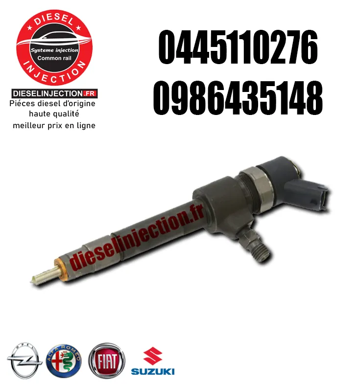 Injecteur bosch 0445110276 - 0986435148 Neuf0445110276 0986435148 0445110165
