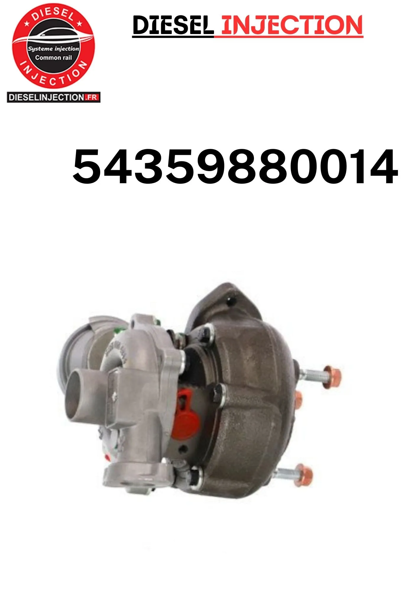 Turbo 54359880014 Fiat Doblo 1.3 MJTD 84, 90 cv54359880014