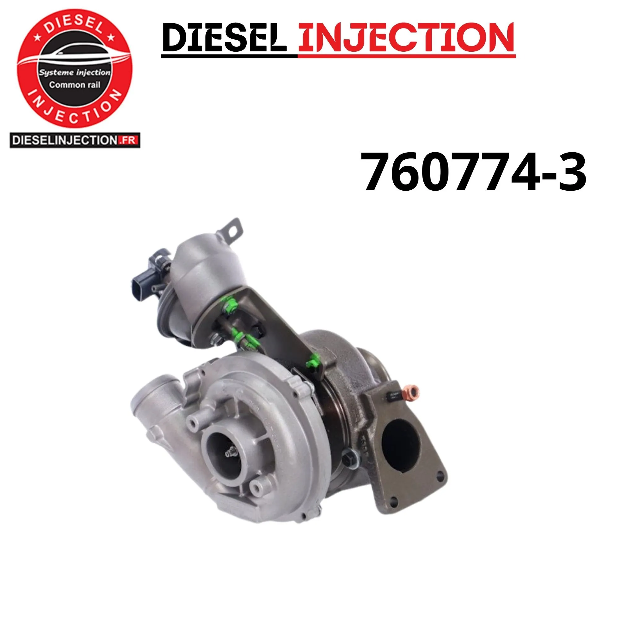 Turbo 760774-3 760774-5003S 2.0 D / TDCI