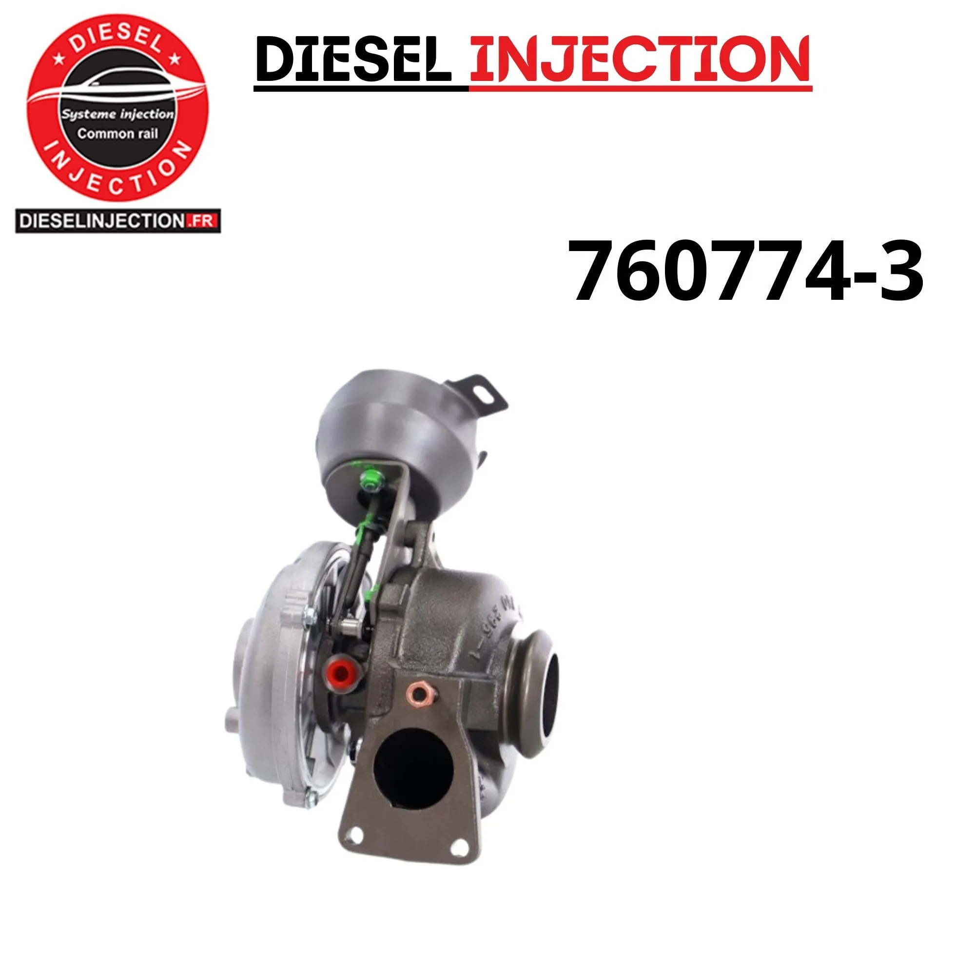 Turbo 760774-3 760774-5003S 2.0 D / TDCI