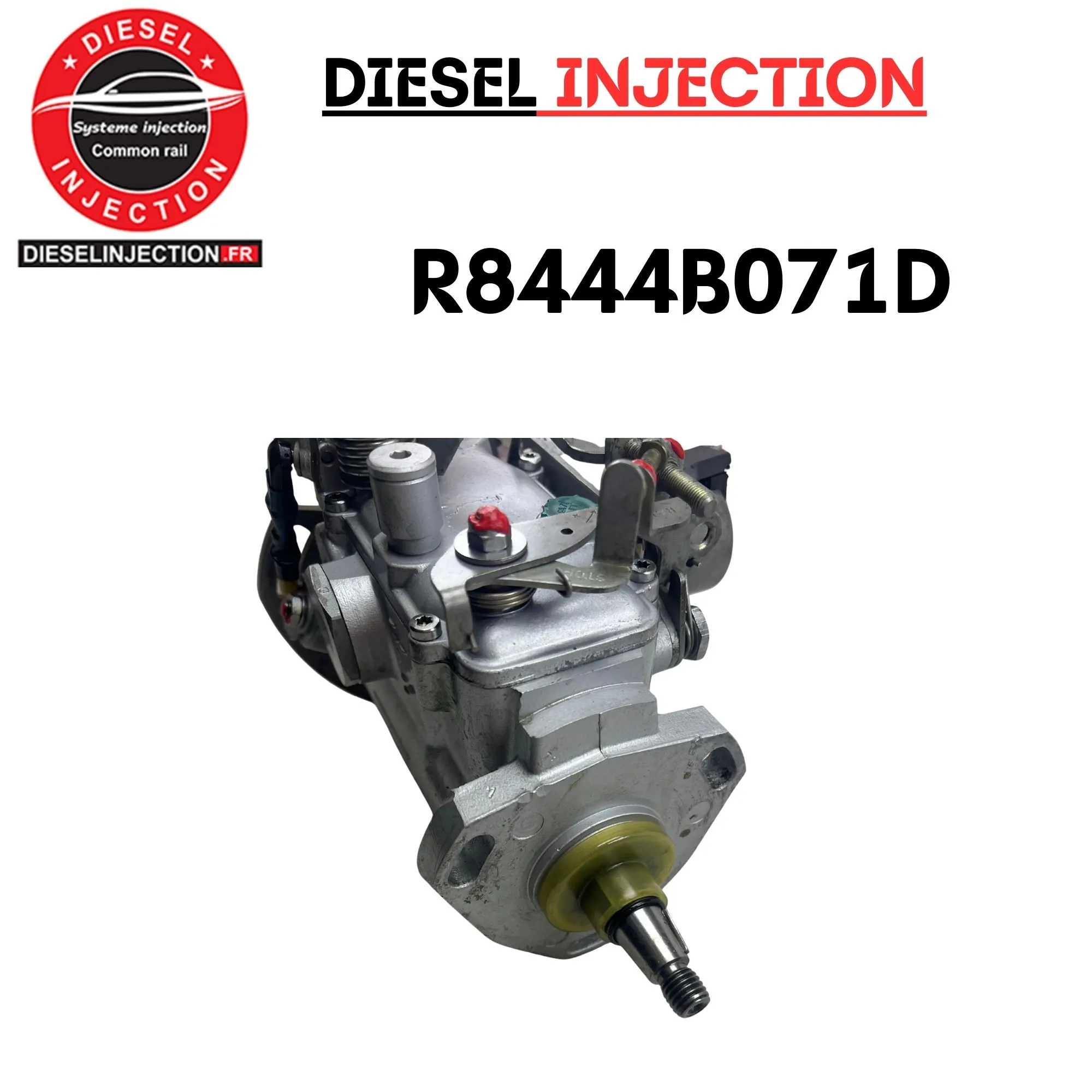 Pompe à injection R8444B071D RENAULT 1.9 D réparation DELPHI