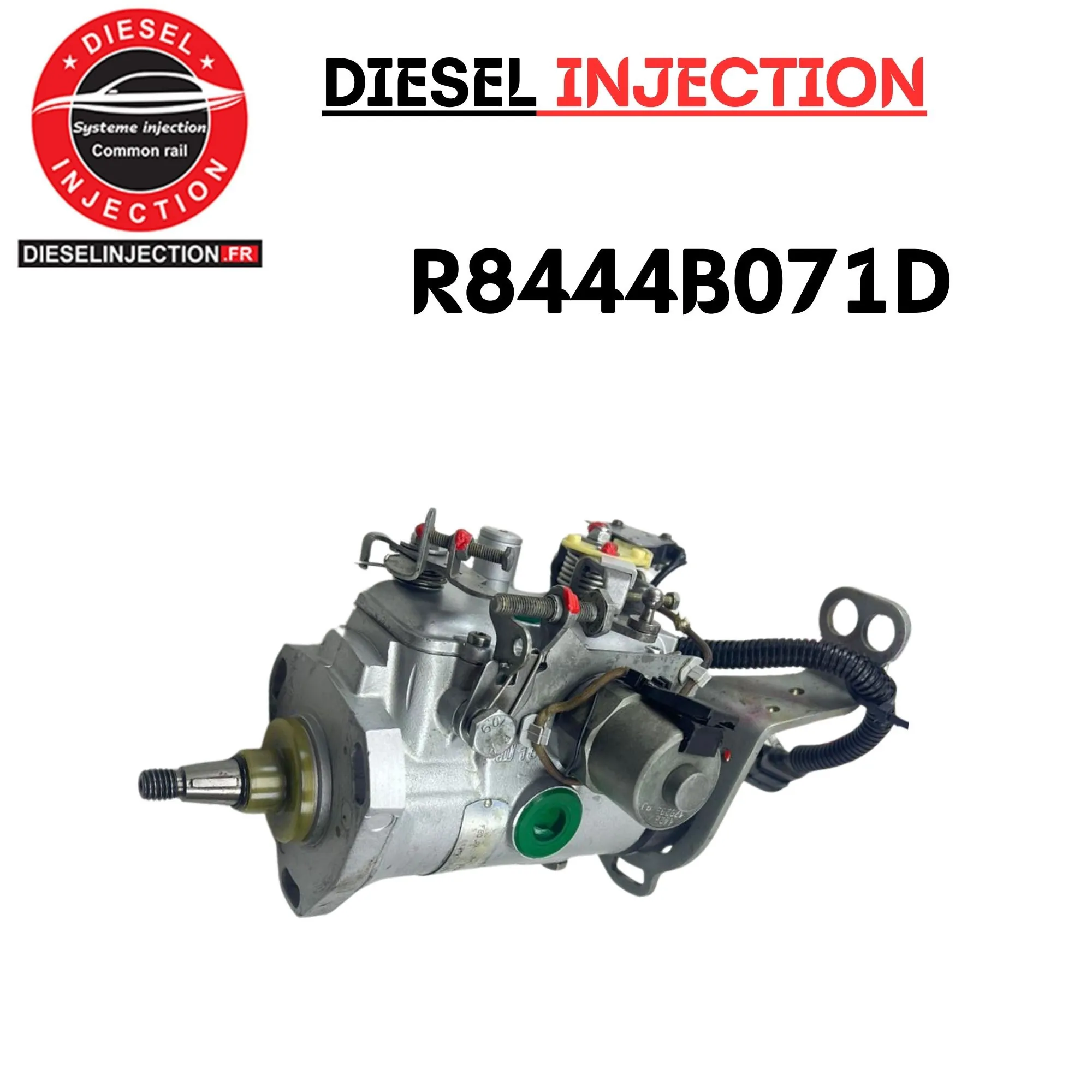 Pompe à injection R8444B071D RENAULT 1.9 D réparation DELPHI