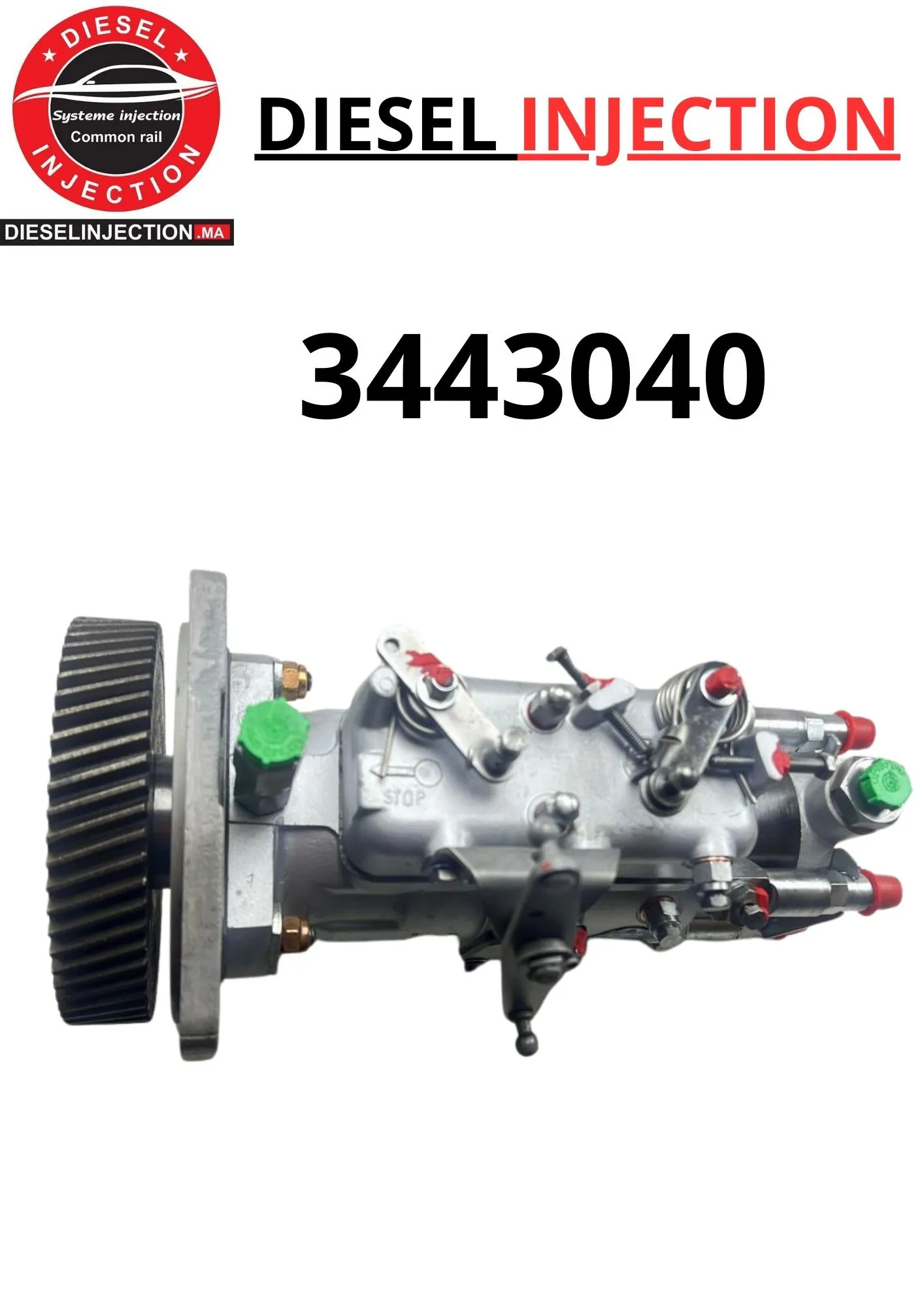Pompe à injection DPAR3443040 Roto diesel