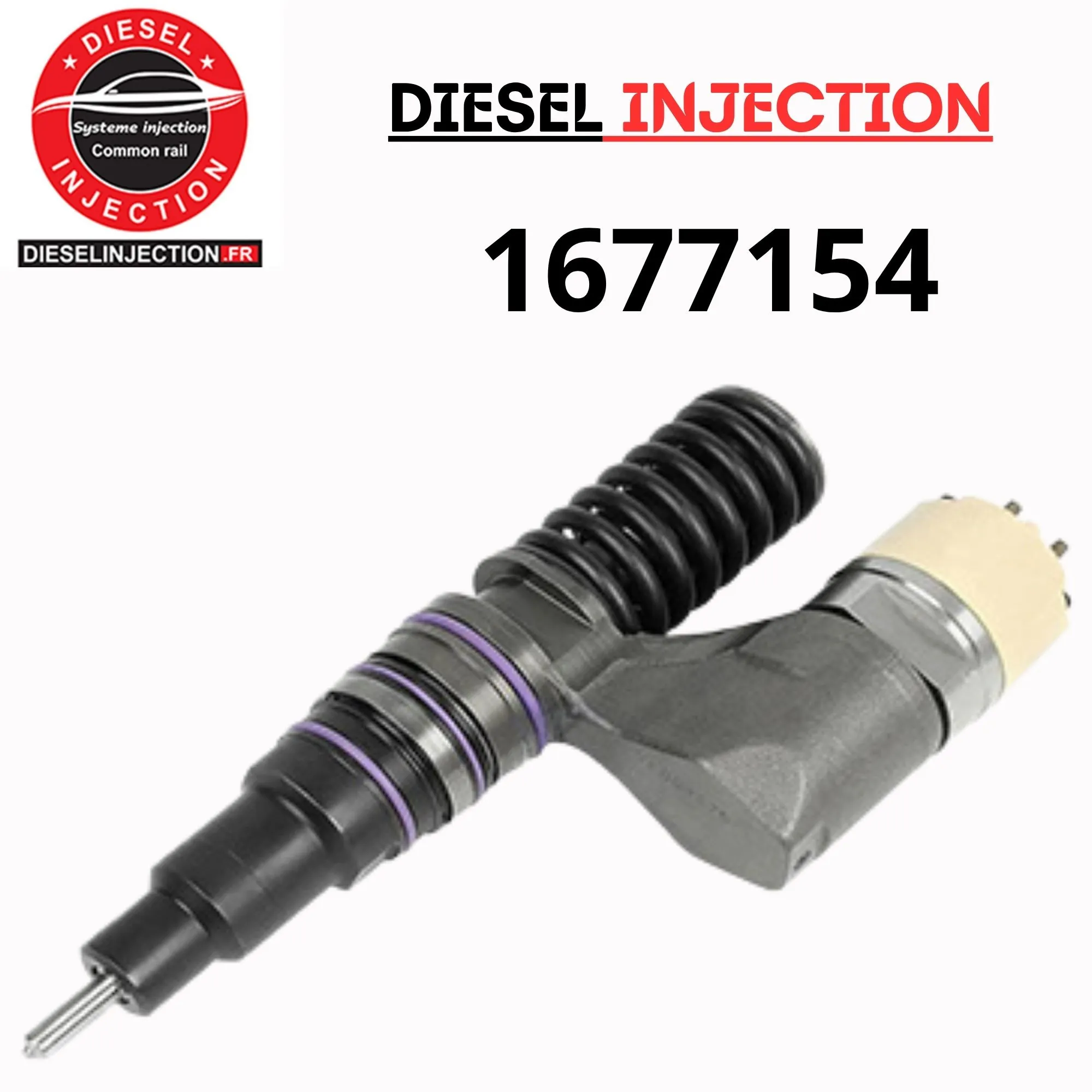 Injecteur diesel Volvo Delphi 1677154 8112556 - BEBE4B01001